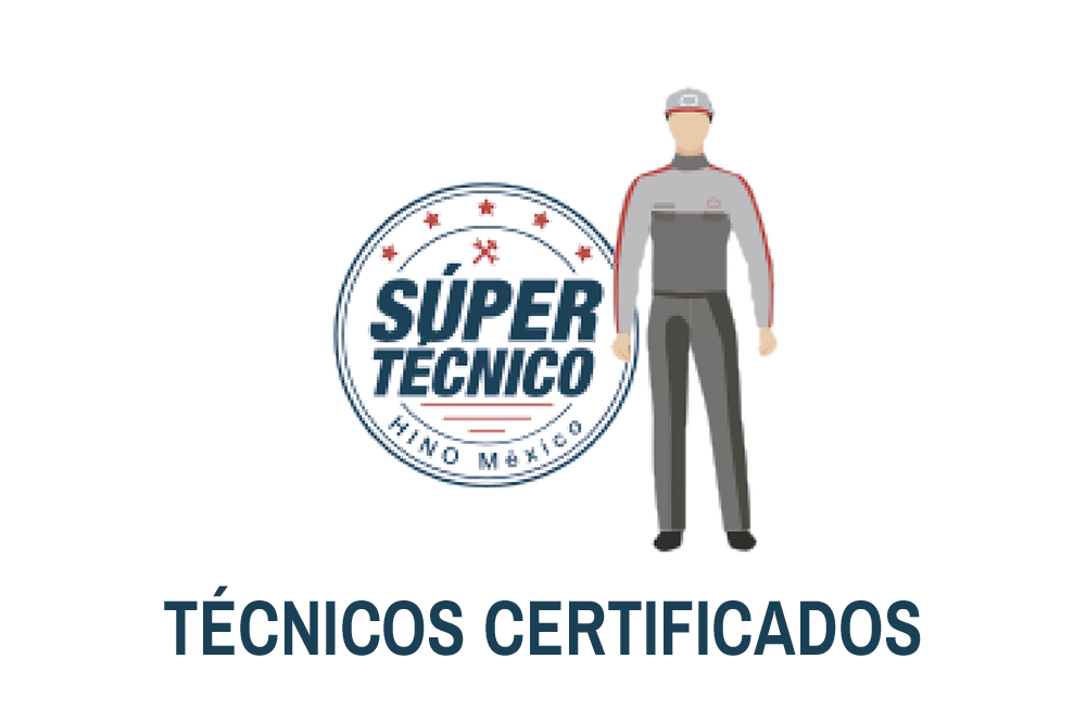 Técnicos certificados